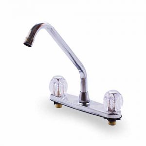 Fregadero Con Pomo De Acrílico Pico Largo