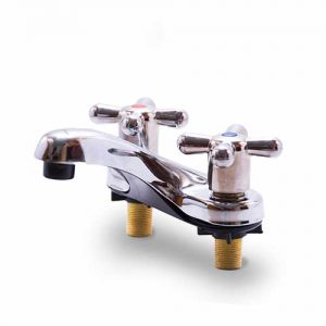 Lavamanos De 4" Con Manillas De Cruz