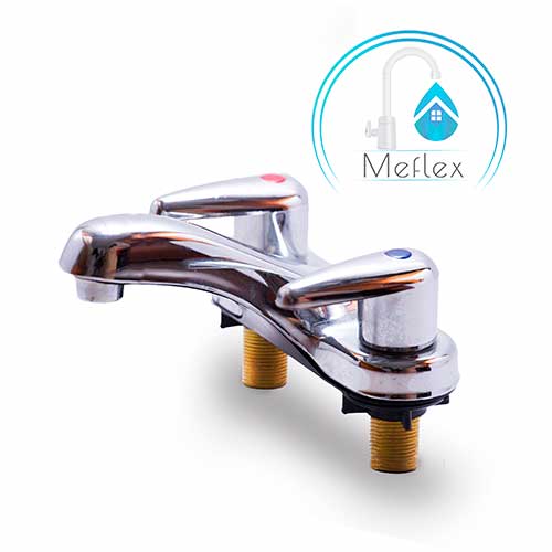 Lavamanos de cromado de manillas tipo palanca